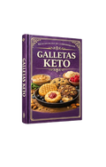 Recetario Cookies Keto: comé cookies crujientes, keto y listas en minutos.