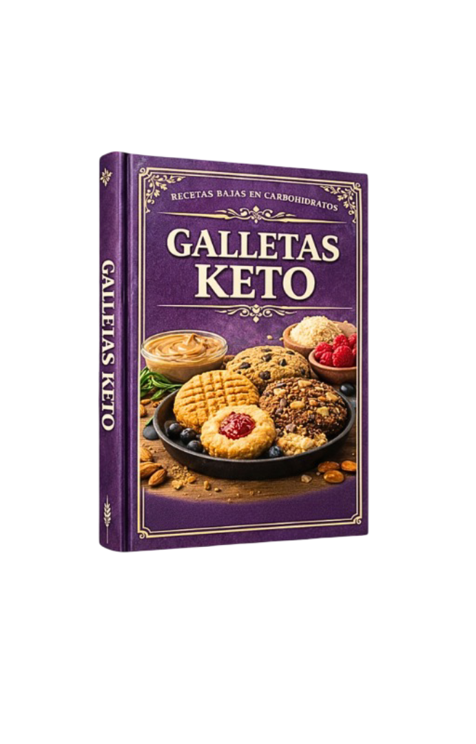 Recetario Cookies Keto: comé cookies crujientes, keto y listas en minutos.