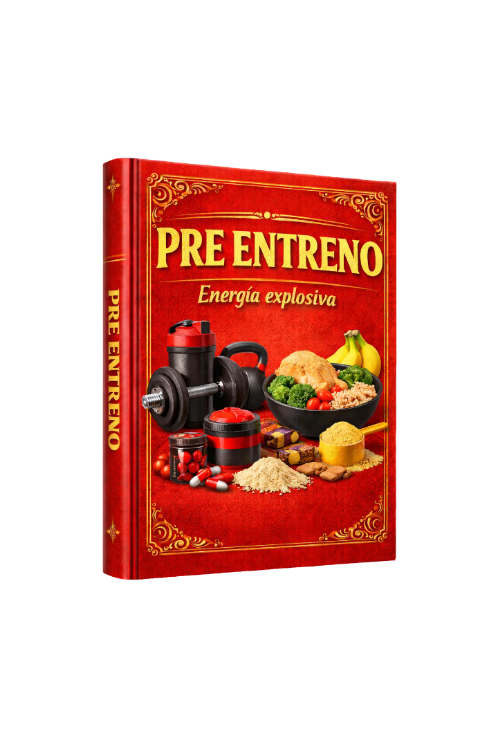 Recetario Pre Entreno: el combustible saludable para rendir mejor.